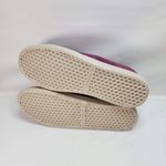 Vionic  Women Berry Purple Slip-on Jean Suede Sneakers Size 8 Elastic Laces Photo 7