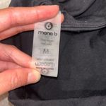 Mono B Black Sports Bra Medium Photo 5