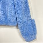 BP  Blue and White Fleece Hoodie Photo 7