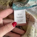 Equipment  Silk Multicolor Striped Snake Print Women's Top Photo 3