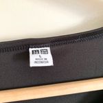 Uniqlo Black AIRism Comfort Short Sleeve Athletic Top Large Photo 1