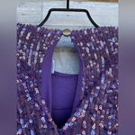 ROTATE Birger Christensen Billie Mini Dress size 0 Silver Photo 9