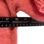 Cato Woman Button Front Knit Top Short Sleeve V Neck Coral Pink 22/24W Photo 2