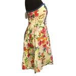Kandy Kiss NEW Juniors  White Floral Print Strapless Dress Size 7 Photo 7