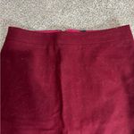 J. Crew Factory The Pencil Skirt Womens Size 2
Burgundy Double Serge Wool Blend Red Photo 1