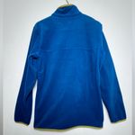 Columbia NEW Mountain Crest Full Zip Blue Fleece Lime Accents Women Size Small Photo 6