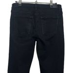 RTA Distressed Boot Cut Jeans Women’s Size 26 Black Mid Rise Stretch Denim Photo 5