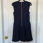 Ted Baker  London Blue Lavensa Floral Embroidered Dress Size 6 Photo 2