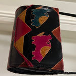 Vintage leather purse Black Photo 0