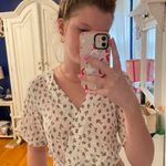 Sky And Sparrow Blue/Gray Wrap Crop top Photo 0