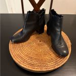 Lands' End Black Ankle Booties Photo 5