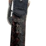 Brighton B4200 Black Brown Reversible Leather Belt Silver Hardware XL 36 Photo 5