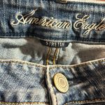 American Eagle Women’s Stone Wash Skinny Jeans Size 10-GUC Photo 5