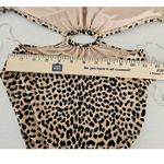 Michael Kors Convertable Cheetah Print Swimsuit Nwt Size 6 Charm Padded Cutouts Photo 7