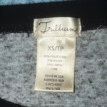 Trillium  pocket t-shirt top heather gray crew soft stretchy short sleeve size XS Photo 3