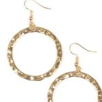 Paparazzi  Hammer Time Earrings Gold Photo 0