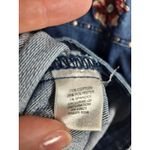 CJ Banks Denim Jacket Embroidered Floral Studded Jean Jacket 3X Blue Size undefined Photo 8