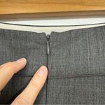 Rebecca Taylor  Grey Wool Ruffled Pencil Skirt 6 Dark Academia Photo 1