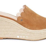 Kate Spade  Toby Suede Tan Espadrille Wedge Sandal Size 7.5‎ Photo 0