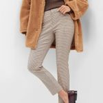 Crosby Mid Rise Plaid Ankle Length Skinny Leg Trouser Pants Size 4 Photo 11