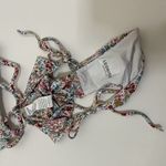 Leonisa NWOT  multi color floral cinch bralette bikini 2 piece set Medium Photo 1