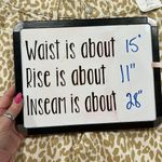 J. Crew Size 29 Jeans 10" High Rise Toothpick Animal Print Safari Leopard NEW Photo 13