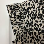 Source Unknown Leopard Print Blouse Size Small Photo 4