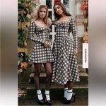 House Of CB ‘Eliza’ Red Tartan Corset Midi Dress NWOT Size XL Photo 2