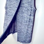 Rag and Bone  Split Back Nicole Tank in Heathered Blue‎ Marled Knit Size XS Photo 4