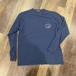 Ivory Ella  Long Sleeve Shirt Blue Photo 0