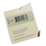 Mara Hoffman  Sia Red Ribbed Straight Neck Bikini Swimsuit Top Size Small Photo 4