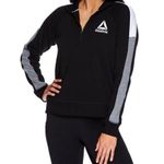 Reebok Half Zip Turtleneck Fleece Sweatshirt Photo 0
