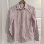 Brooks Brothers  Shirt White Pink Size 10 Photo 0