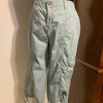 Merona Light Blue Cargo Capri Pants Photo 1