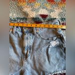 Madewell  Denim Cut Off Shorts Womens Size 28 Relaxed Mid Rise Relaxed Photo 6