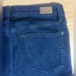 Judy Blue  Dark Indigo Frayed Skinny fit Jeans. womens 13/31 Photo 12