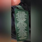 Ralph Lauren Lauren  Navy Blue Black Long Sleeve Dress Faux Leather Detail Size 8 Photo 5