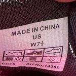 Crocs Retro Low Top Sneakers Lightweight Lace Up Casual Black Fuchsia Pink 7.5 Photo 5