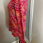 Energie  Orange Pink Waffle Print Longsleeve Top. Yoga. Stretch. Soft. Comfy. XL. Photo 10