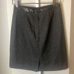 Rebecca Taylor  Wool Pencil Skirt Women Small Tailored Tweed Herringbone Classic Photo 2