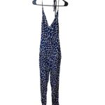Karina Grimaldi  Animal Print Halter Open Back Jumpsuit Maximalism Photo 8