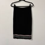 NWT Grace Dane Lewis Black Rayon Knit Skirt Sz S Photo 2