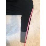 Nicole Miller  100% Silk Long Sleeve Top V-Neck‎ Color Block Black Gray Size XS Photo 10