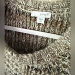 Pure Jill Women's Poncho Sweater Vest Chunky Knit Boxy Wool Mohair Blend M/L Gray Size L Photo 2