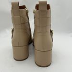Coach  Women's Nadia Ankle Bootie Tan Beechwood Leather Size 7.5B Photo 5