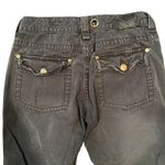 Free People Gray 051 Soot Cargo Capri Pants Photo 7