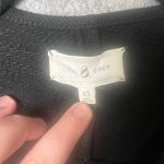 Lou & grey Lou‎ & Grey Women Size XS Black White Knit Moto Zip Jacket Asymmetrical Zipper Photo 2