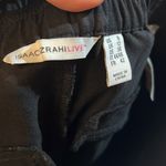 Isaac Mizrahi  black cropped stretchy pants Photo 6
