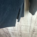 Denim&Co Elegant Black Button Down Shirt Size 2X Photo 4