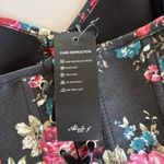 Alivia y Fashion Simone Plus Size Black Floral Print Clasp Corset Top Size 3X Photo 5